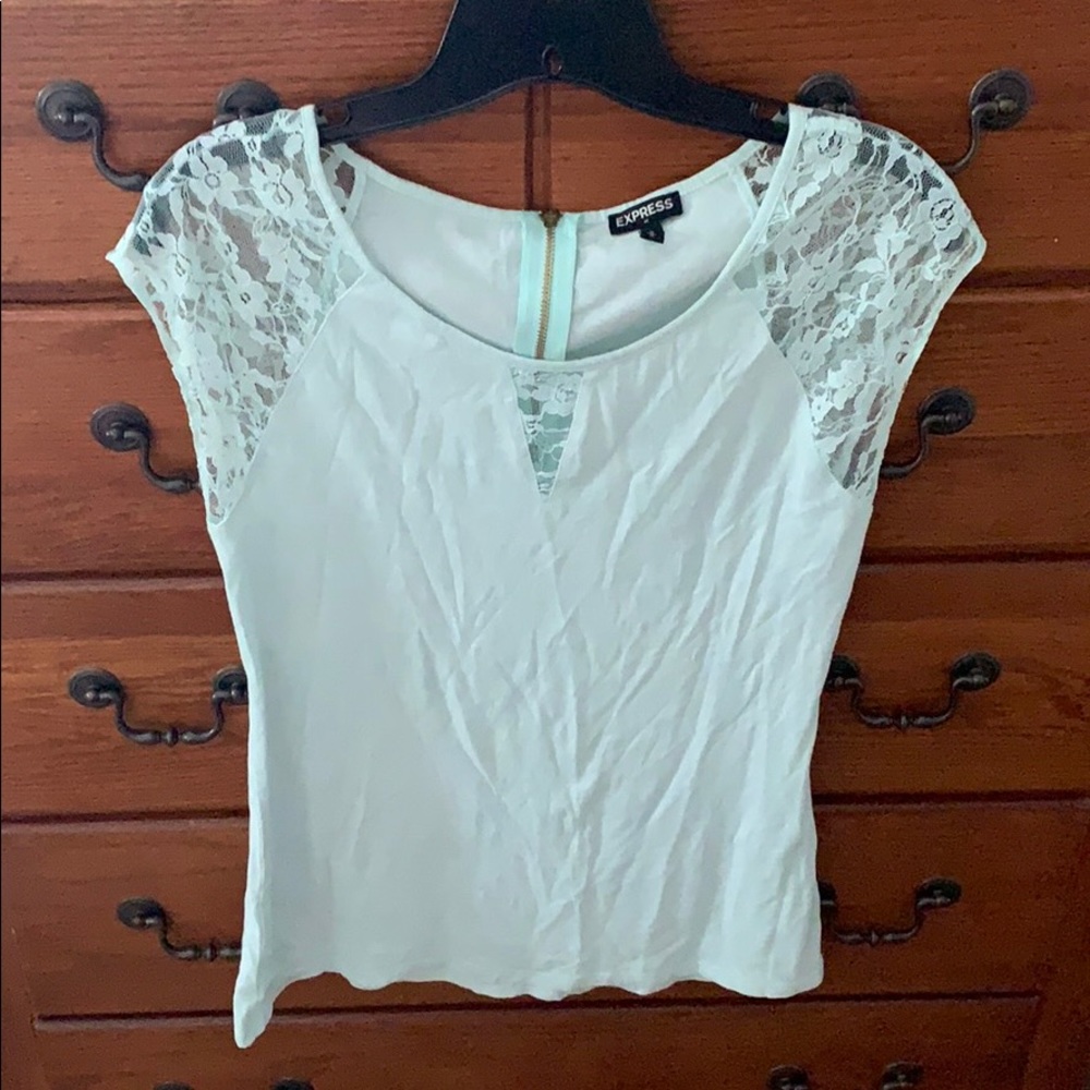 Express lace shirt